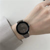Watch For Female Junior High School Students Alloy Case Ordinary Glass Mirror Round Dial Simple Leisure Style
