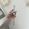 Watch For Female Junior High School Students Alloy Case Ordinary Glass Mirror Round Dial Simple Leisure Style