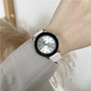 Watch For Female Junior High School Students Alloy Case Ordinary Glass Mirror Round Dial Simple Leisure Style
