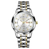 Watch Men's Alloy Band Quartz Watch Luminous Waterproof Business Casual Round Dial