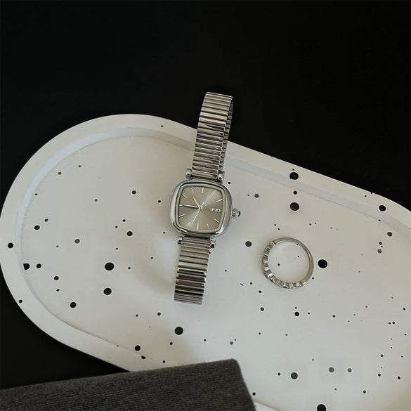 Watch Metal Asheno Band Light Luxury Cold Style Quartz Women's