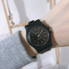 Watch Plastic Silicone Round Classic Retro Leisure Style For Men And Women Middle School Students Waterproof
