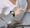 Watch Plastic Silicone Round Classic Retro Leisure Style For Men And Women Middle School Students Waterproof