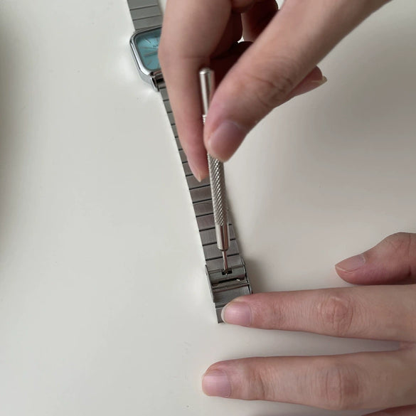 Watch Repair Tool Belt Remover Thimble Adjusting Needle Punching Needle For Watch Strap