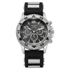 Watch Silicone Band Alloy Case Stainless Steel Buckle Round Dial Leisure Style