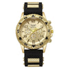 Watch Silicone Band Alloy Case Stainless Steel Buckle Round Dial Leisure Style