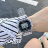 Watch Silicone Plastic Square Electronic Simple Sports Allmatch