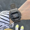 Watch Silicone Plastic Square Electronic Simple Sports Allmatch