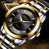 Watch Stainless Steel Full Automatic Movement Round Dial Waterproof Luminous Calendar For Men And Women
