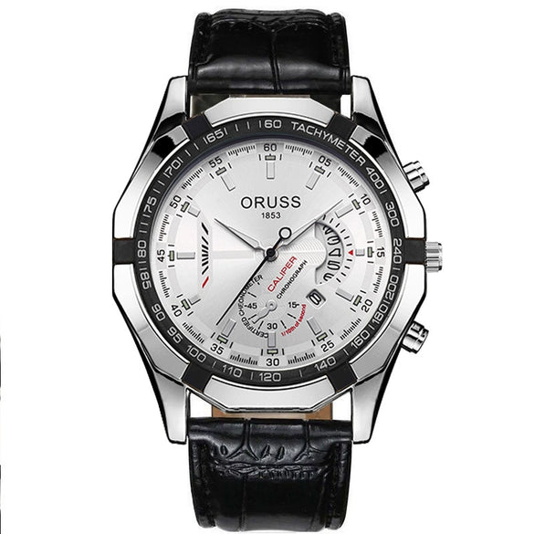 Watch Stainless Steel Full Automatic Movement Round Dial Waterproof Luminous Calendar For Men And Women