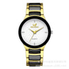 Watch Steel Alloy Diamondencrusted Round Quartz Men's And Women's