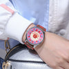 Watch Titanium Alloy Silicone Round Dial For Women And Men