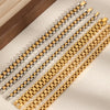 Watch With Stainless Steel Bracelet Geometric Highend Electroplated For Men And Women