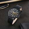 Watches Casual Style Alloy Case Imitation Leather Strap Round Dial