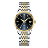 Waterproof Luminous Ultrathin Business Style Watch Alloy Case Stainless Steel Strap Round Dial Sapphire Crystal Glass Mirror