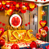 Wedding Balloon Set With Round Aluminum Foil Balloons For Wedding Room Decoration Proposals Celebrations And Party Supplies Wholesale