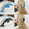 Whale Animal Hairpin Handmade Acetic Acid Cartoon Hair Accessories