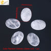White Crystal Oval Ring Hand Ground Jewelry Accessory With Independent Packaging For Women