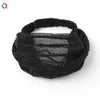 White Handmade Braided Cloth Turban Headband For Women Wide Retro Hair Wrap Headband Wholesale