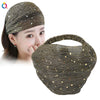 White Handmade Braided Cloth Turban Headband For Women Wide Retro Hair Wrap Headband Wholesale