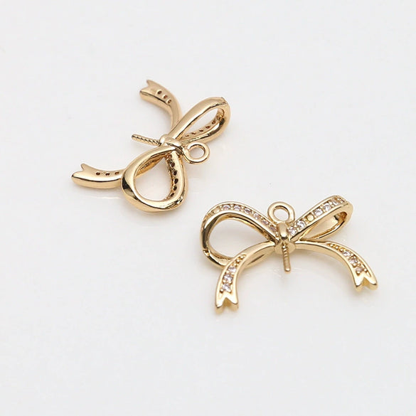 Wholesale Accessories Copper Gold Plated Antler Floating Flower Hat Glasses Demon Elf Baroque Pearl Handmade