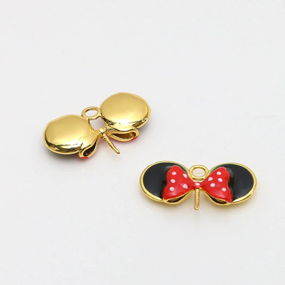 Wholesale Accessories Copper Gold Plated Antler Floating Flower Hat Glasses Demon Elf Baroque Pearl Handmade