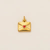Wholesale Accessories Copper Pendant With Smiley Boots Love Shape Electroplated Real Gold Fashion Trend