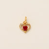 Wholesale Accessories Copper Pendant With Smiley Boots Love Shape Electroplated Real Gold Fashion Trend