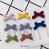 Wholesale Accessories Flocking Velvet Bow Pendant Retro Sweet Style