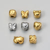 Wholesale Accessories Stainless Steel Anime Style Kitty Cat Butterfly Love Pattern Electroplated Beaded