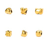 Wholesale Accessories Stainless Steel Anime Style Kitty Cat Butterfly Love Pattern Electroplated Beaded