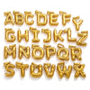 Wholesale Accessories Stainless Steel 18K Gold Plated Mini Bubble Letter Pendant With Butterfly Pattern