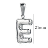 Wholesale Accessories Stainless Steel 18K Gold Plated Mini Bubble Letter Pendant With Butterfly Pattern