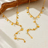 Wholesale Accessories Stainless Steel Rhinestones Electroplating Love Yshaped Long Tassel Women's