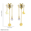 Wholesale Accessories Stainless Steel Set With Cartoon Oil Dripping Bee Butterfly Dragonfly Insect Patterns Electroplated