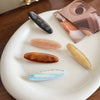 Wholesale Acetate Colorblock Rhinestone Light Luxury Women's Hair Accessory Side Clip Set With Diamonds Geometric Style