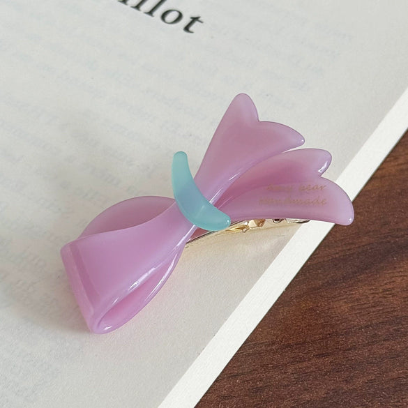 Wholesale Acetate Duckbill Hairpin Handmade Sweet Style For Women