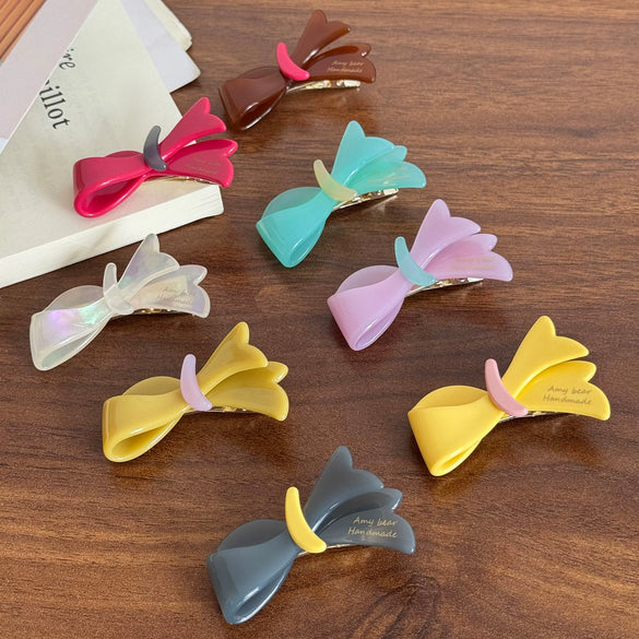 Wholesale Acetate Duckbill Hairpin Handmade Sweet Style For Women