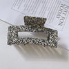 Wholesale Acetate Hair Clip Retro Elegant Large Shark Grip Female Hair Accessories Handmade For Autumn And Winter
