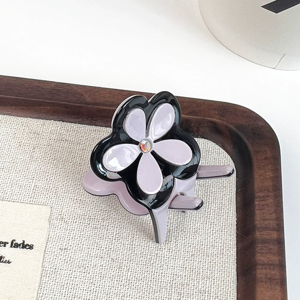 Wholesale Acetate Handmade Fourleaf Clover Hairpin Women's Hair Accessories