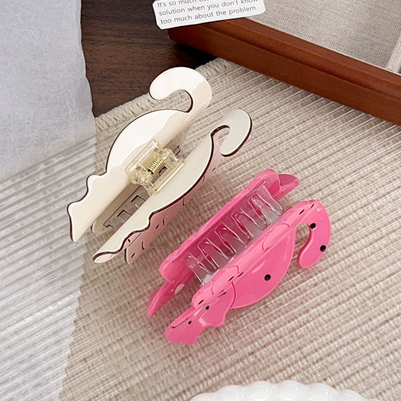Wholesale Acetic Acid Hair Accessories Cartoon Animals Style Polished Hairpin And Shark Clip For Women