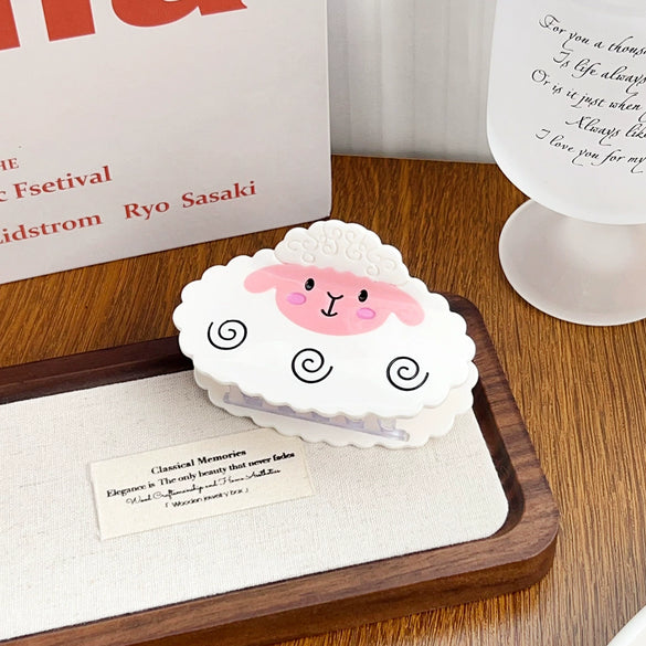 Wholesale Acetic Acid Handmade Cartoon Animal Hairpin For Women