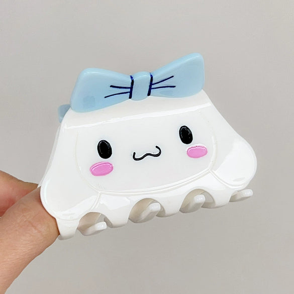 Wholesale Acetic Acid Handmade Cartoon Animal Style Hair Scratch Shark Clip Hair Accessories For Women