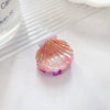 Wholesale Acetic Acid Handmade Cute Mini Hairpin For Women Shell Style Hair Accessories