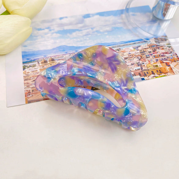 Wholesale Acetic Acid Handmade Hollowout Grab Clip Women's Retro Hair Accessories