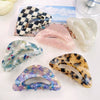 Wholesale Acetic Acid Handmade Hollowout Grab Clip Women's Retro Hair Accessories