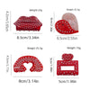 Wholesale Acetic Acid Love Handmade Hair Clip Heavy Industry Diamond Style Shark Clip For Women