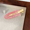 Wholesale Acetic Acid Seamless Duckbill Hairpin For Women With Stamping Super Fairy Dream Pink Gradient Style