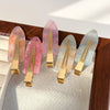 Wholesale Acetic Acid Seamless Duckbill Hairpin For Women With Stamping Super Fairy Dream Pink Gradient Style