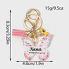 Wholesale Acrylic Butterfly Shape Pendant Key Chain